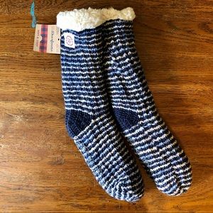 NWT Dearfoams slipper socks